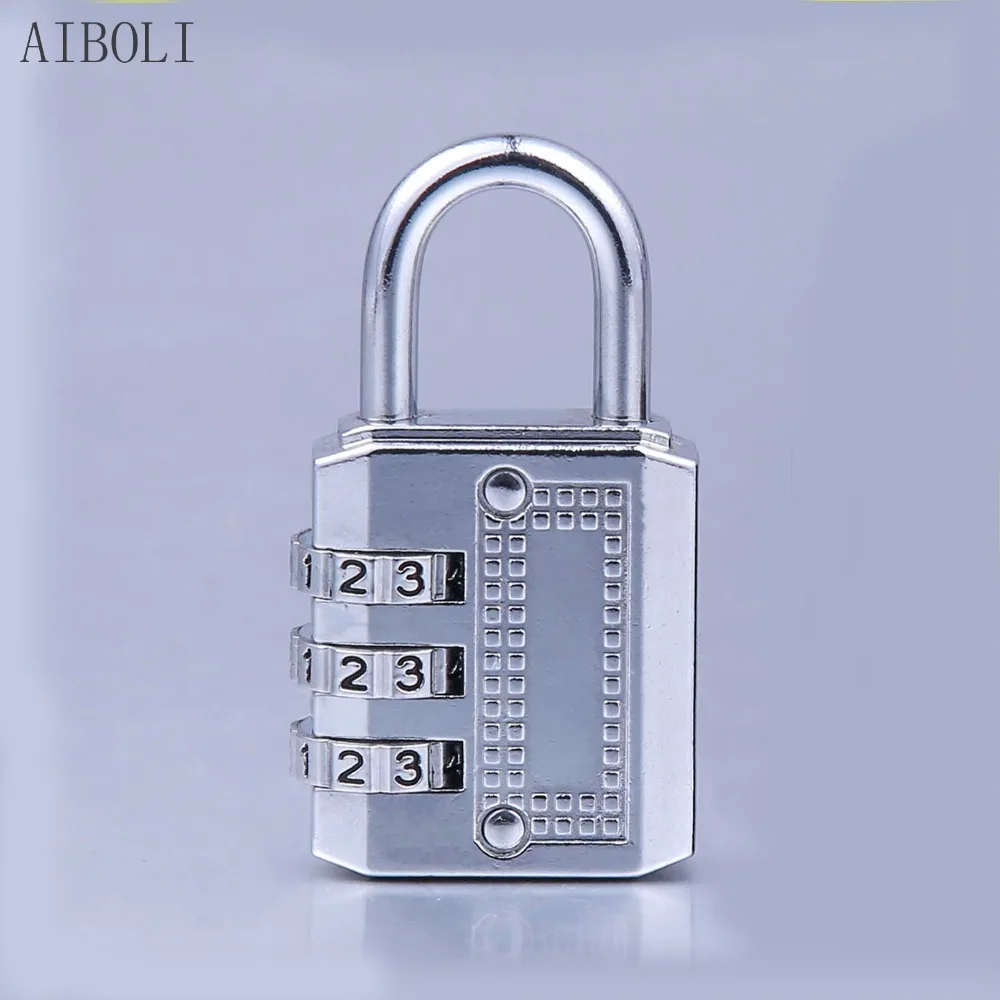 Three-digit Luggage Combination Padlock 30MM Combination Lock