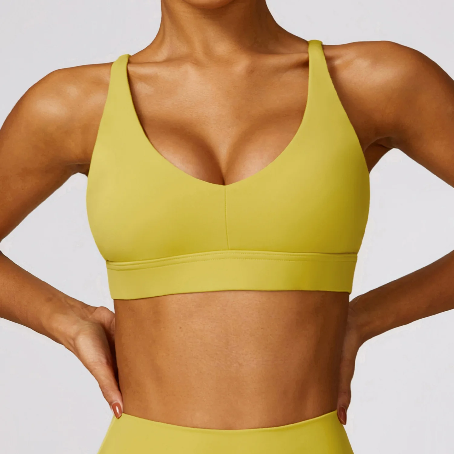 New Women Cross Strap Sports Bra Push Up Sport Bra Top Yoga Gym Crop Top Brassiere Fitness Top Sport Breathable Beauty Back Bras