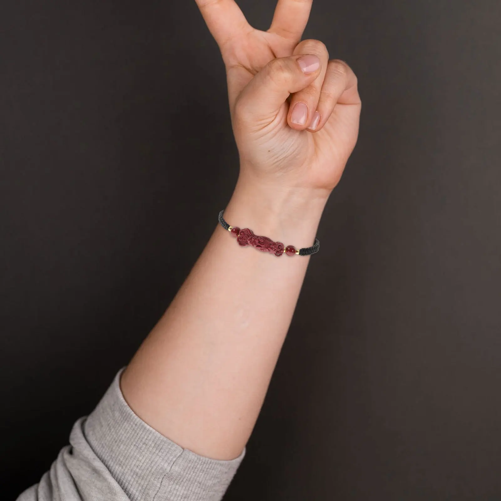 

Braided Feng Shui Bracelet Adjustable Hand-Woven String Rope Chinese Wealth Bracelet Jewelry for Men Women