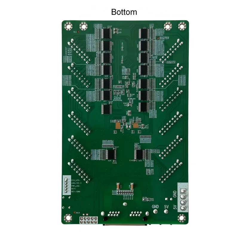 Novastar NV7512 Light emitting diode display receiving card Full color with 12 HUB75E ports and color correction function