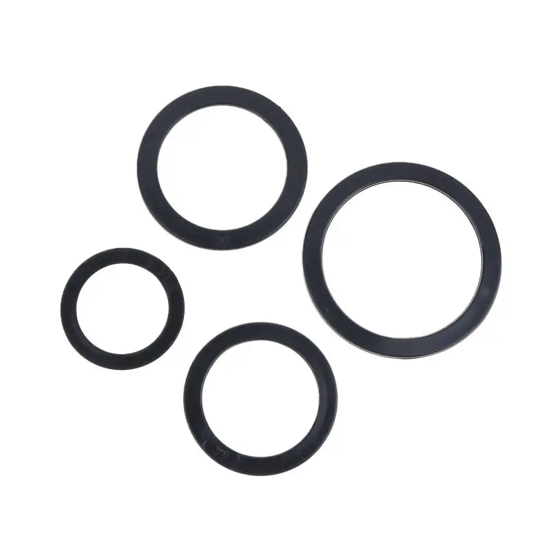 37/44/50/58/75 مللي متر بلون عشوائي مناسبة شارة حلقة بلاستيكية طوقا لآلة شارة محلية الصنع قوالب صنع شارات معدنية