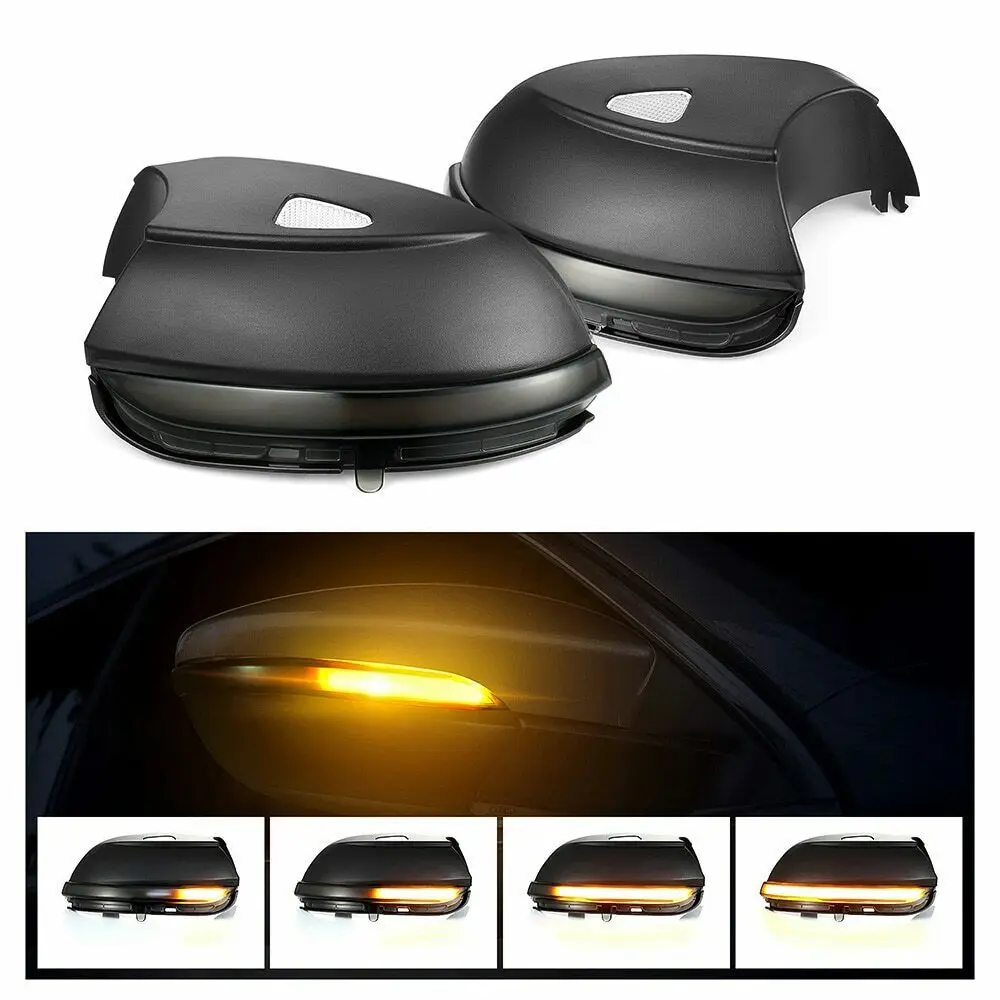 Car Dynamic Side Wing Mirror Blinker LED Turn Signal Light for Scirocco MK3 2009 2015