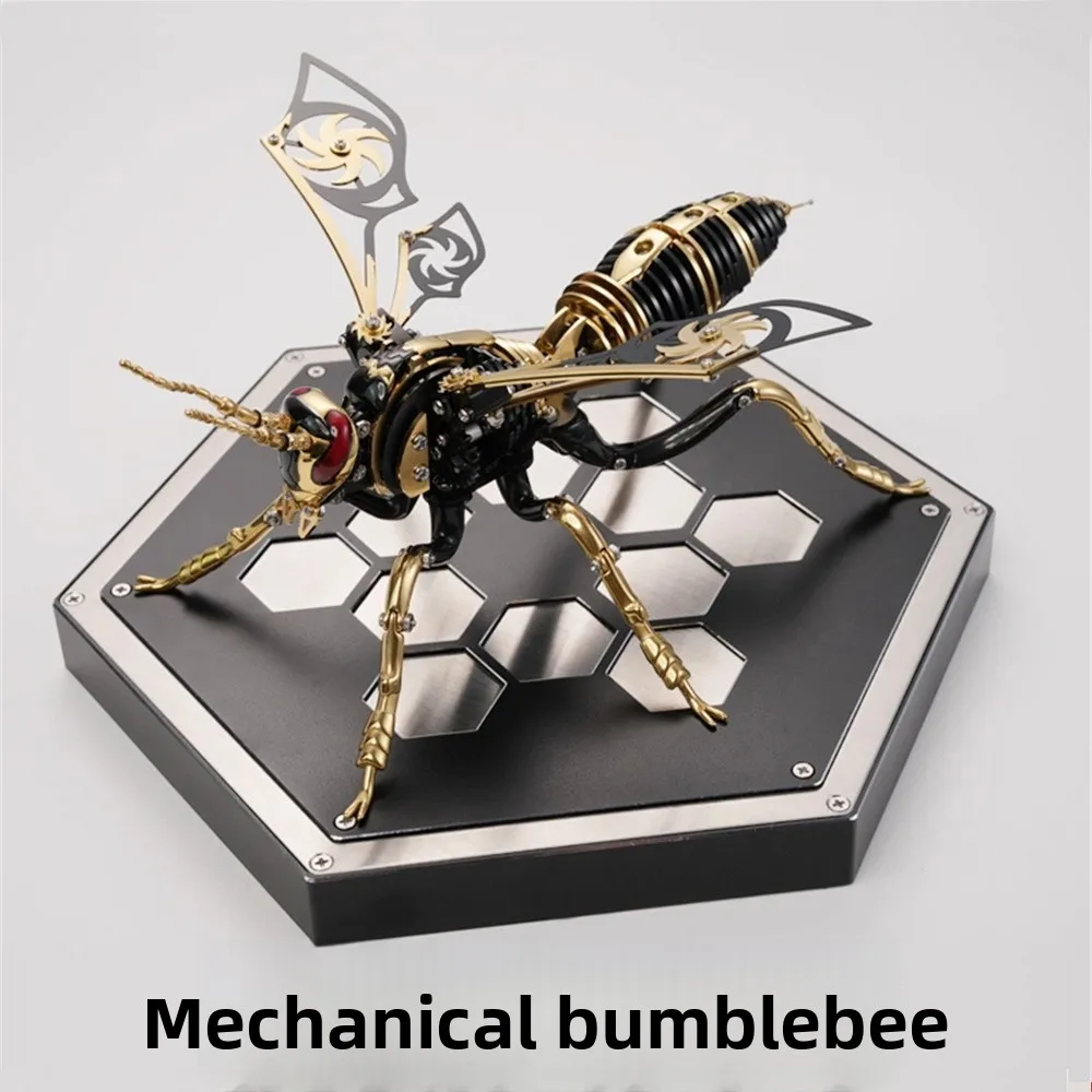 

3D Insect Bumblebee Metal Assembly Model Creative Handmade DIY Decoration Birthday Surprise Gift Puzzle Toy