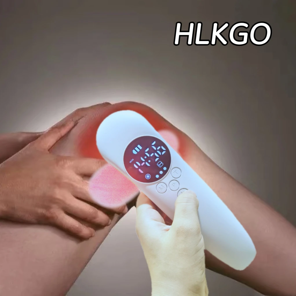 

HLKGO 17 Diodes 650nm Laser Device, Red Light Therapy for Neuropathy Pain, Fast Wound Healing, Home & Clinic Use