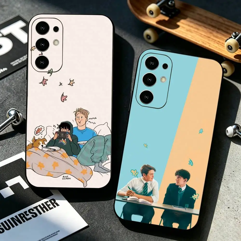 New Heartstopper Movie-z Phone Case Black Silicone Soft For Samsung S26,S25,S24,S23,S22,S21,S30,Ultra,Plus,Fe,Lite