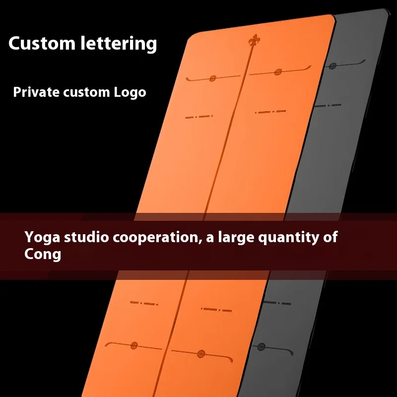 

‌Natural Rubber & PU Professional Yoga Mat - Anti-Slip, Sweat-Absorbing, Silent Shockproof Fitness Mat for Home/Gym (Unisex)‌ ‌