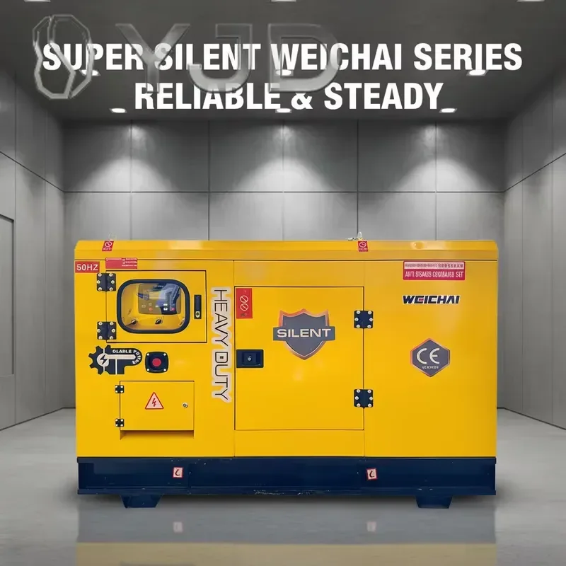 DC 15KW 20KW 30kW for Generator Wechai Yuchai Leroy Somer Stamford Super Silent Open Frame Auto Start Remote