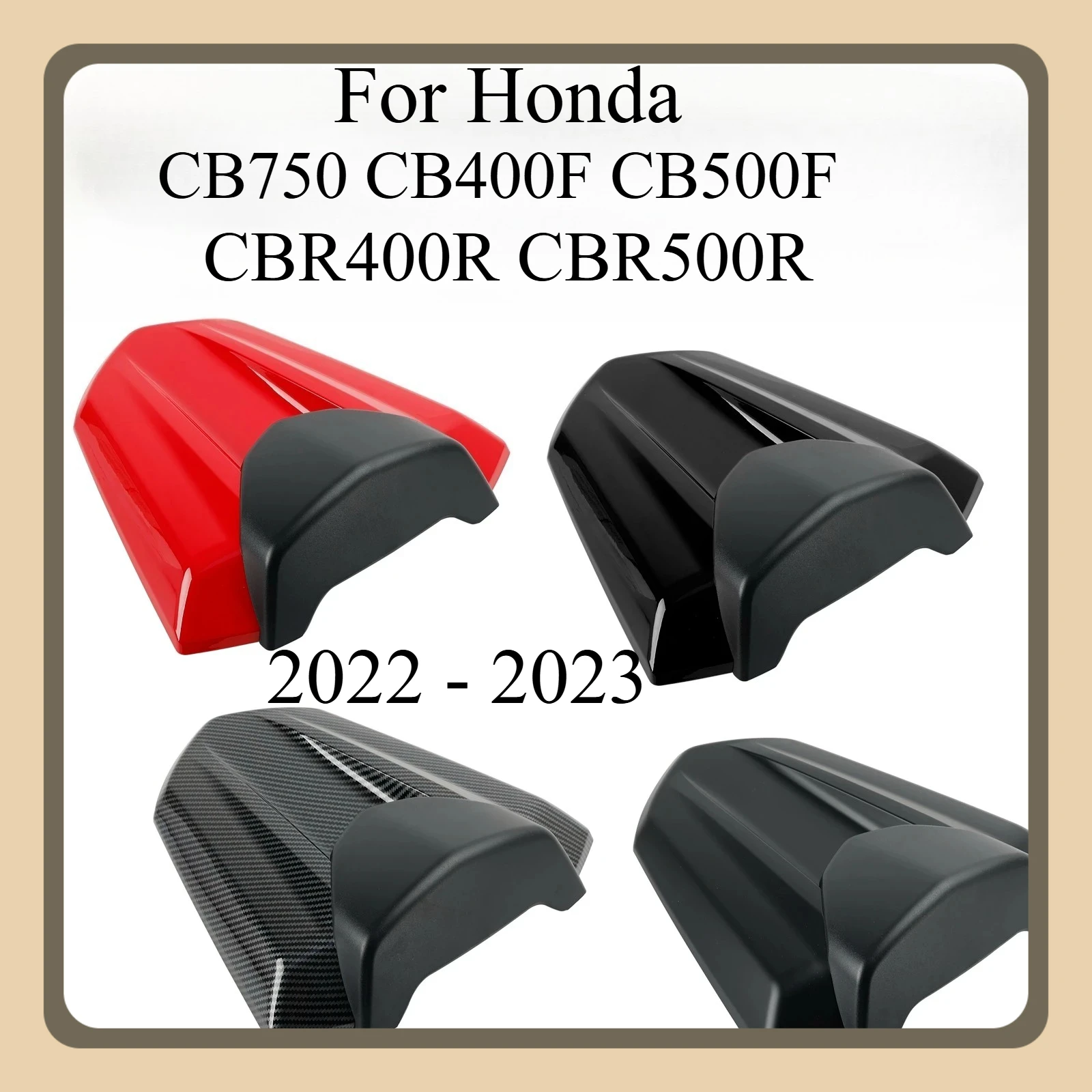 

Для Honda CB750 CB400F CB500F CBR400R CBR500R 2022-2023 полный комплект обтекателей для мотоцикла Topteng, крышка обтекателя заднего сиденья