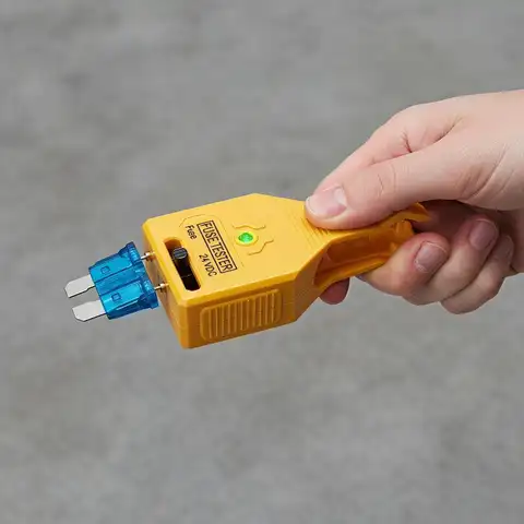 Car Fuse Tester Puller Kit Universal Auto Fuse Checker Removal Tool with Green Indicator for Car DIY Repair Emergency Use
