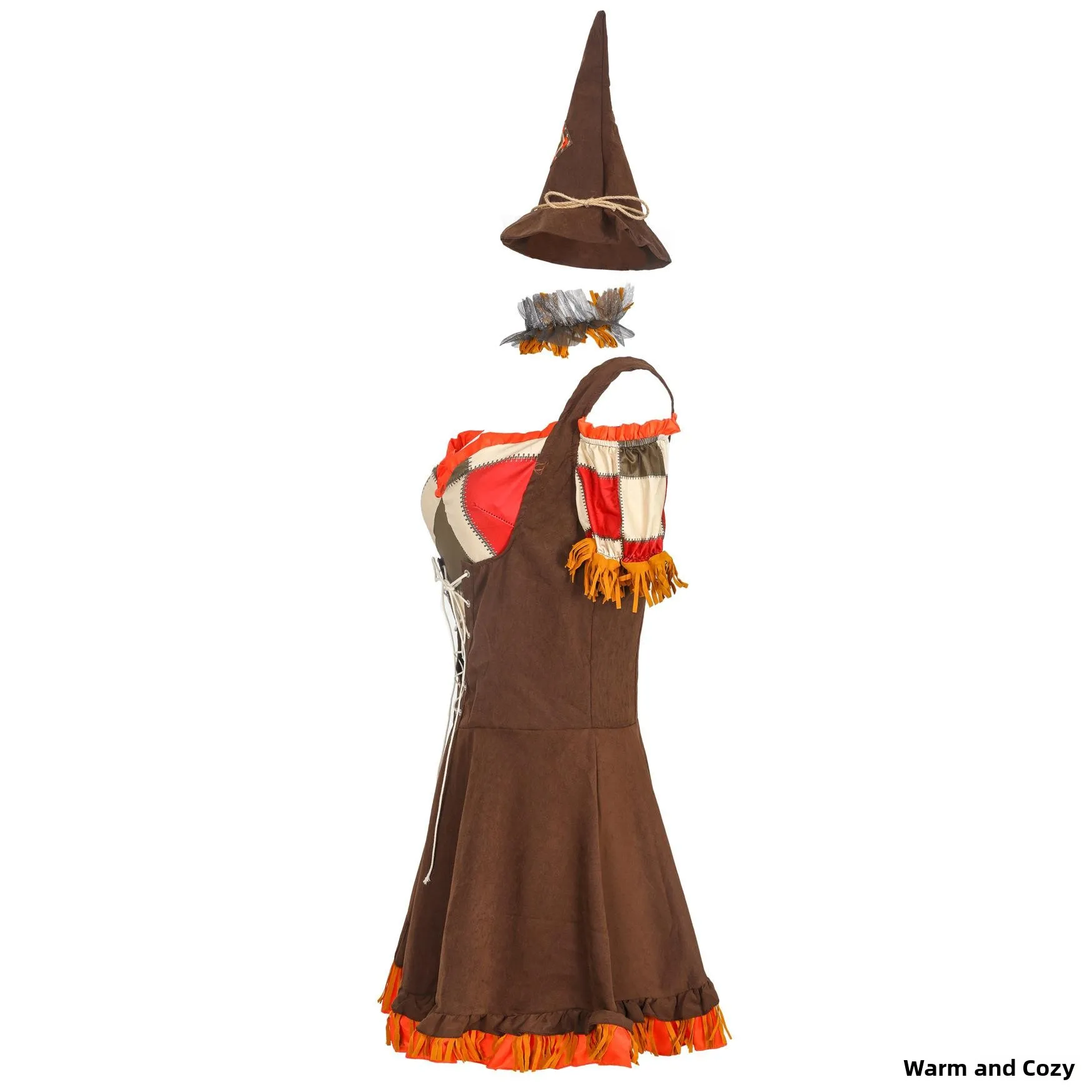 Halloween Heksenkostuum Clown Heksenoutfit de Tovenaar van Oz St Man Stage Performance Kleding Fairy T Thema Par Dr