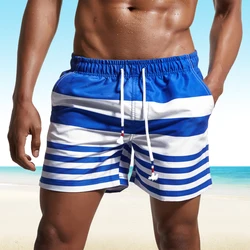 Men's Casual Classic Fit Short Drawstring Summer Beach Shorts Suits with Inner Mesh Lining and Pockets