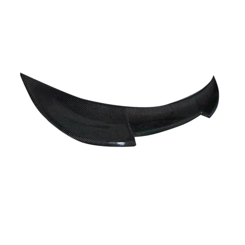ل موستانج 2015 2016 2017 2018 2019 2020 2021 2022 ألياف الكربون الجناح الخلفي سبويلر ثابت الهواء الجناح طقم الجسم #3