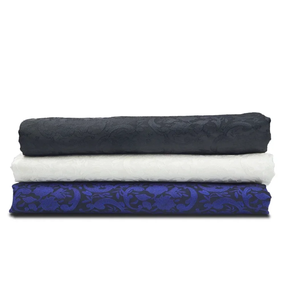 

Dark Pattern Yarn-dyed Jacquard Fabric Spring Autumn Chinese Style Solid Color Floral Dress Wind Clothes Brand Fashion Sew Cloth