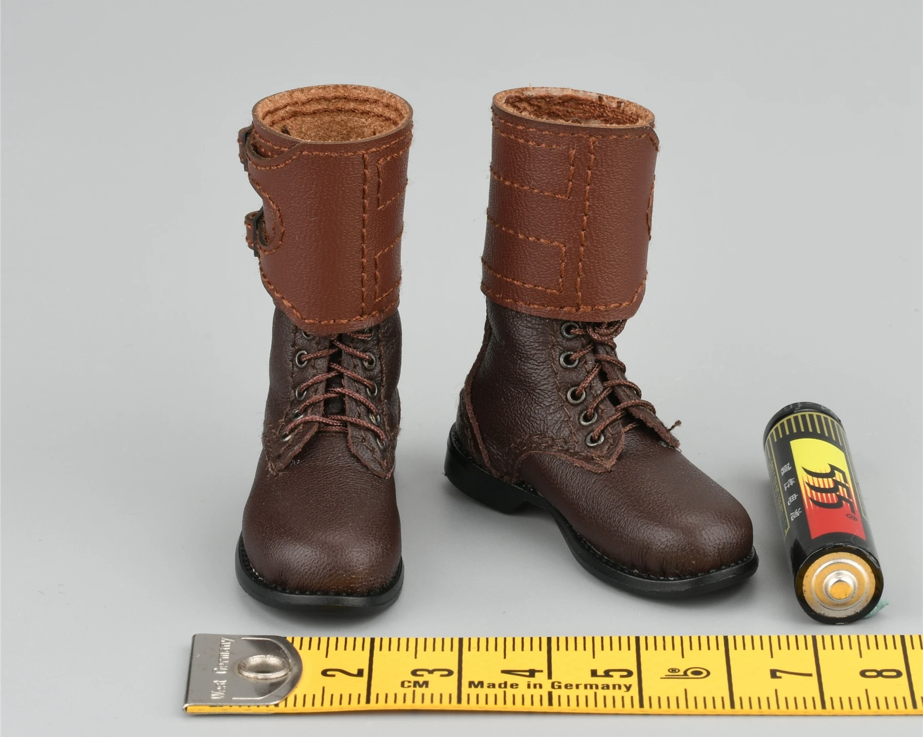 UJINDOU 1/6 Scale UD9017 Hollow Leather Boots Model  for 12'' American Infantry