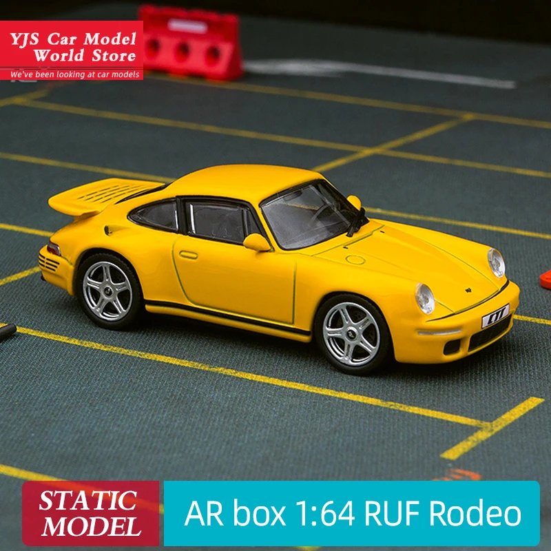 

AR box 1:64 RUF Rodeo Classic ducktail car model Model 911 Alloy Collection Gift