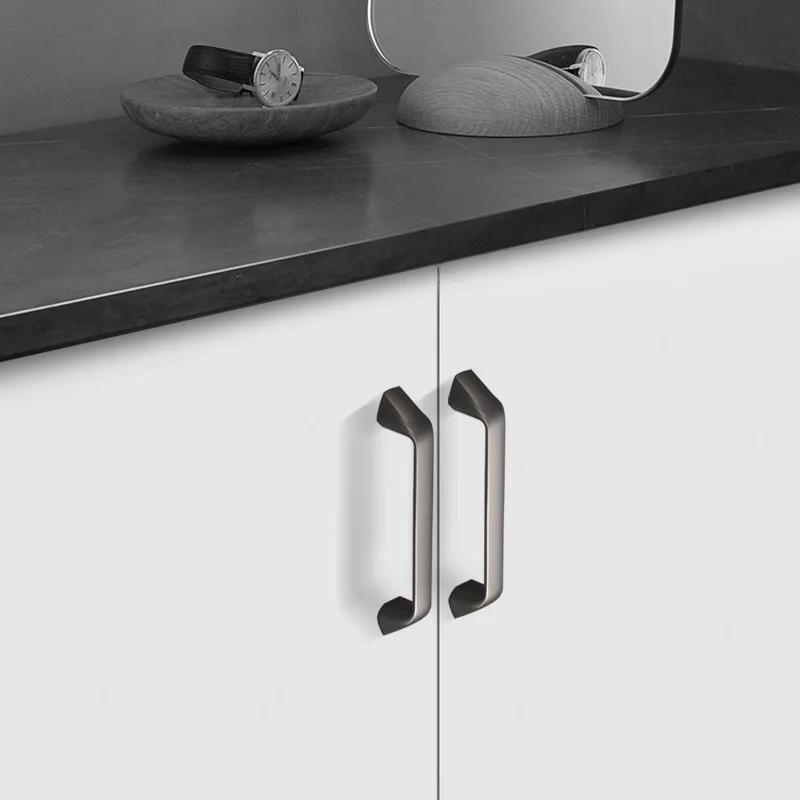 Kitchen furniture handles 192mm black cabinet kitchen handle furniture cupboard handle