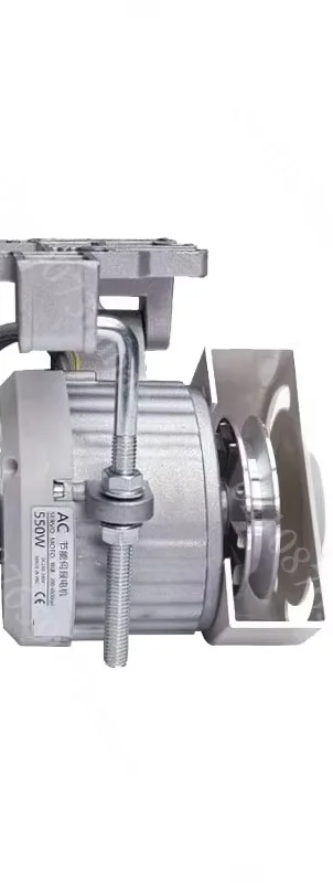 550W Industrial Brushless Servo Motor, Silent Energy-Saving Sewing Machine Motor 220V for Flat Bed & Double Needle Sewing