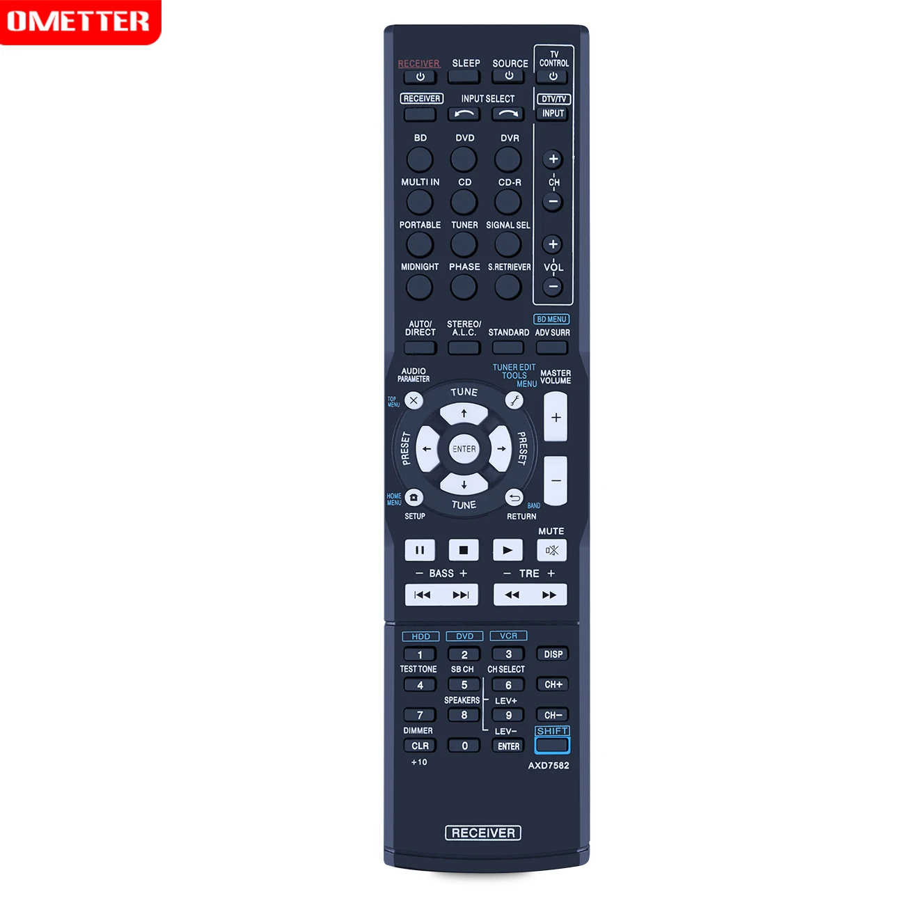 Replacement Remote Control For PIONEER AXD7582 AXD7632 VSX 300 VSX420 VSX402K VSX-324,420,520,527K,819-H