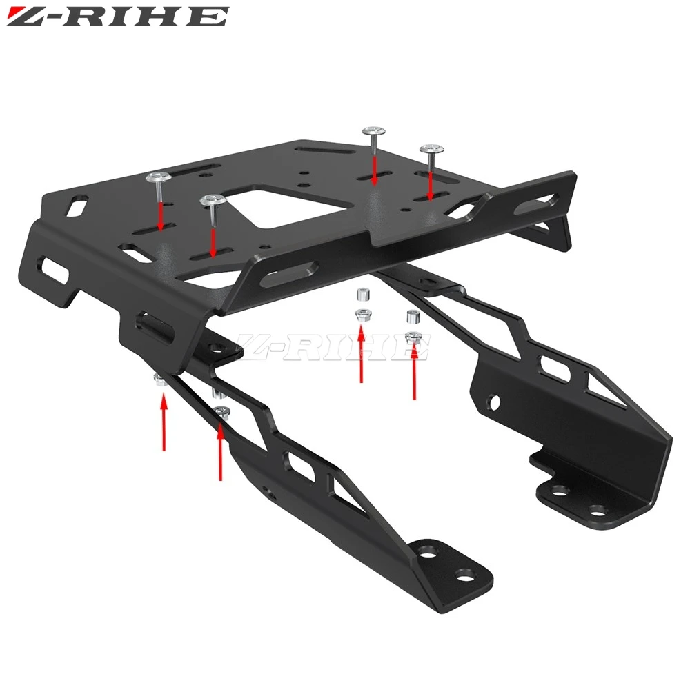 

Motorcycle For Husqvarna SVARTPILEN 125 200 VITPILEN 250 401 2018 - 2023 2024 Rear Luggage Rack Cargo Rack Support Shelf Holder