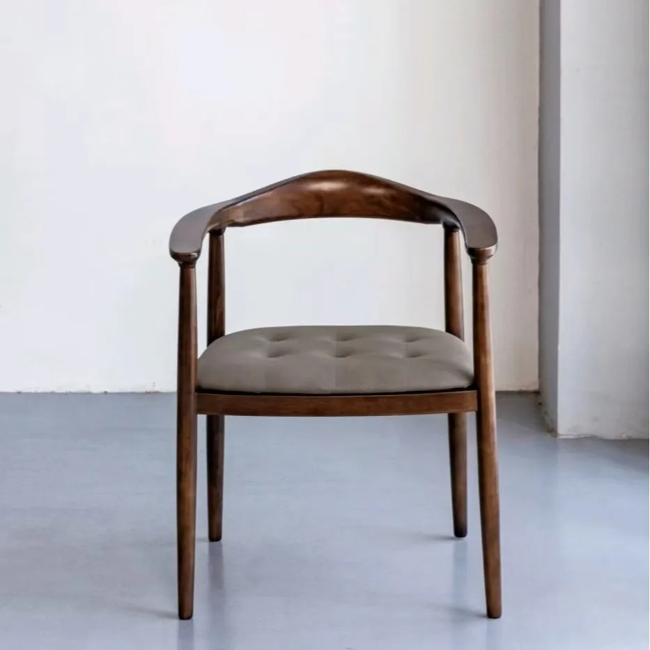 

Leisure chair tea table master chair dining chair solid wood