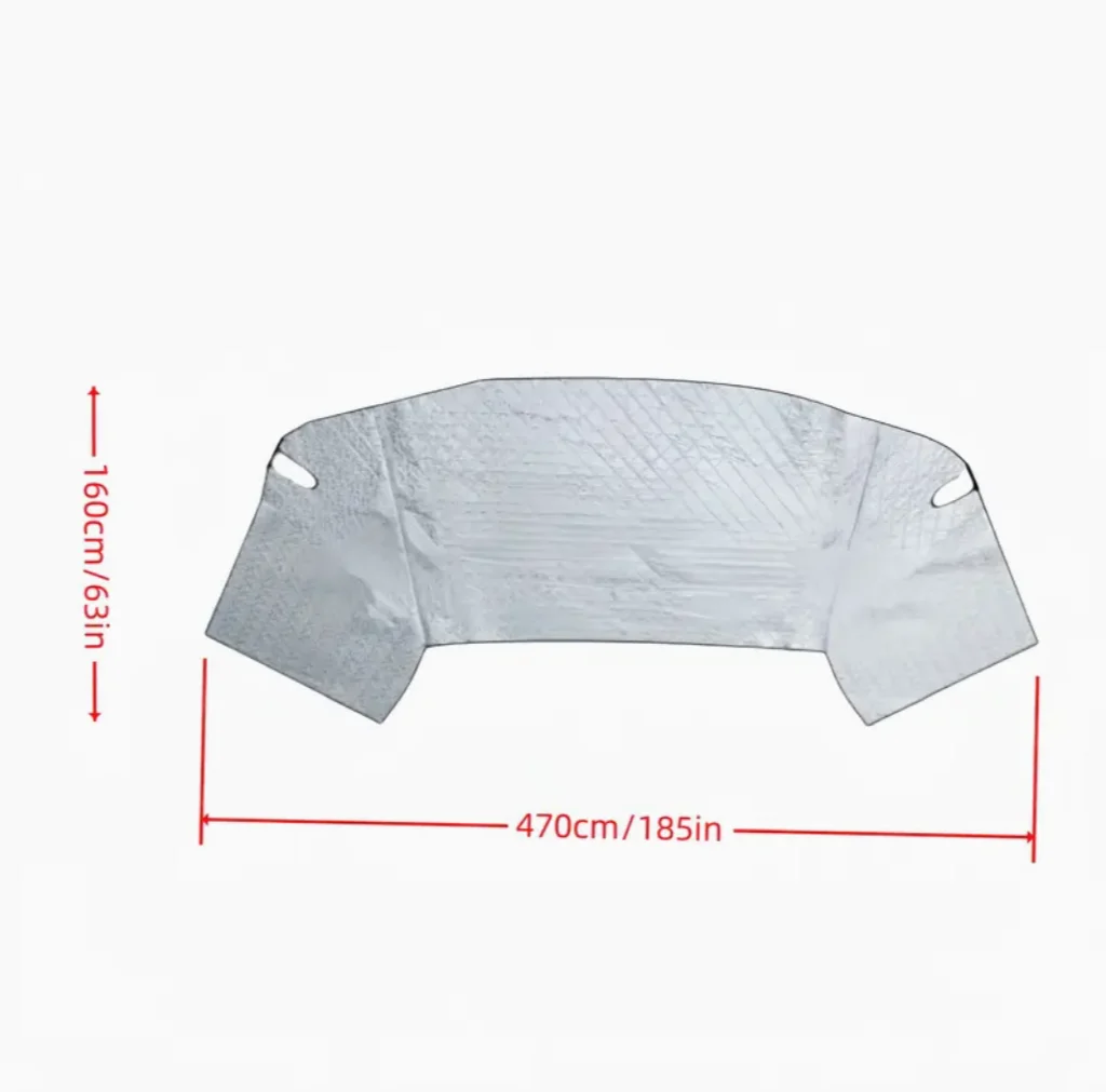 

Motorhome Front Side Windshield Cover For Mercedes-Benz sprinter515 RV Window Sunshade Ice And Snow Shield Car Accessories