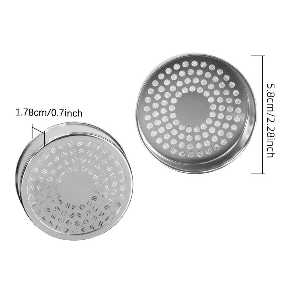 E61 Filter Group Water Distribution Screen Stainless Steel Component for Use in Both Manual and Semi-Automatic Espresso Systems