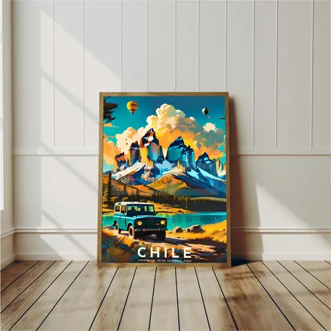 Sydamerikanska länder Turism Posters Brasilien Chile Bolivia Colombia Tryck Canvastavlor Väggkonst Bilder Heminredning 6 best sales Kalifornien, Colombia - №4