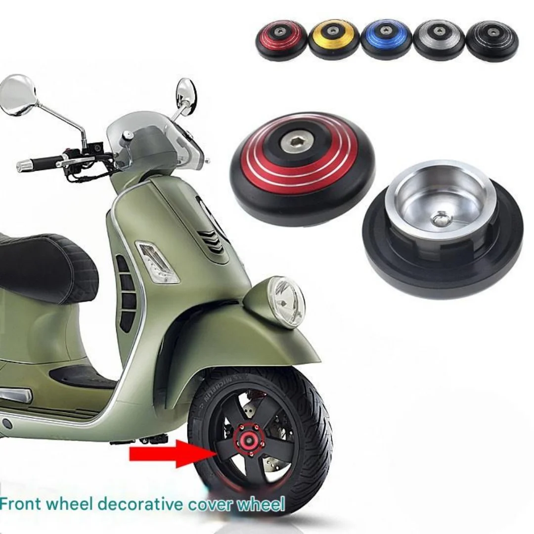 For Vespa Primavera 150/Sprint 150/GTS300/GTV 300 accessory wheel covers for front wheel decorations wheel hub protection covers