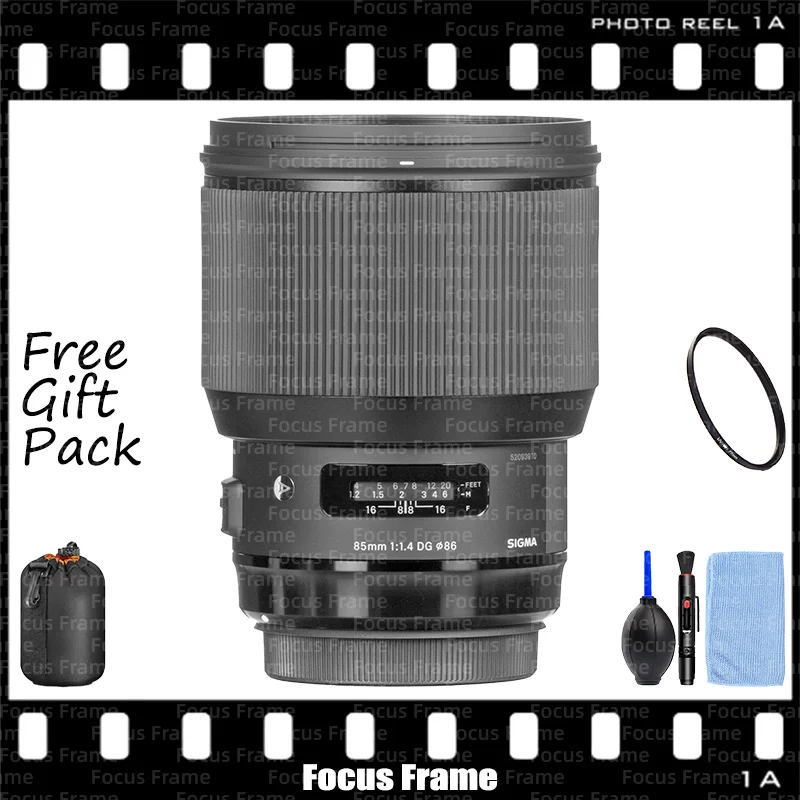 Sigma 85mm F1.4 DG HSM Art Lens Full Frame Prime Large Aperture Autofocus Wedding Photography Lens