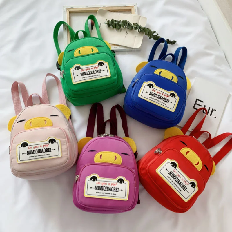 Child Backpacks Boys Girls Cartoon Animal Cute Baby Shoulder Bag Children School Bags Kids Toddler Kindergarten Student Backpack