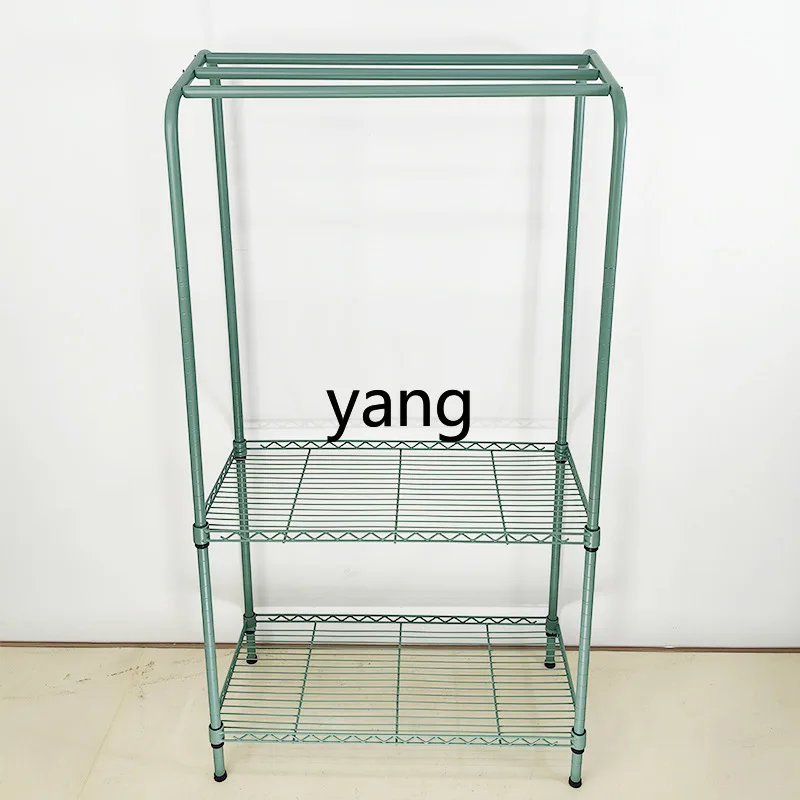 LH floor-to-ceiling three-layer multi-pole bathroom rack, bathroom non-punching multi-layer storage rack