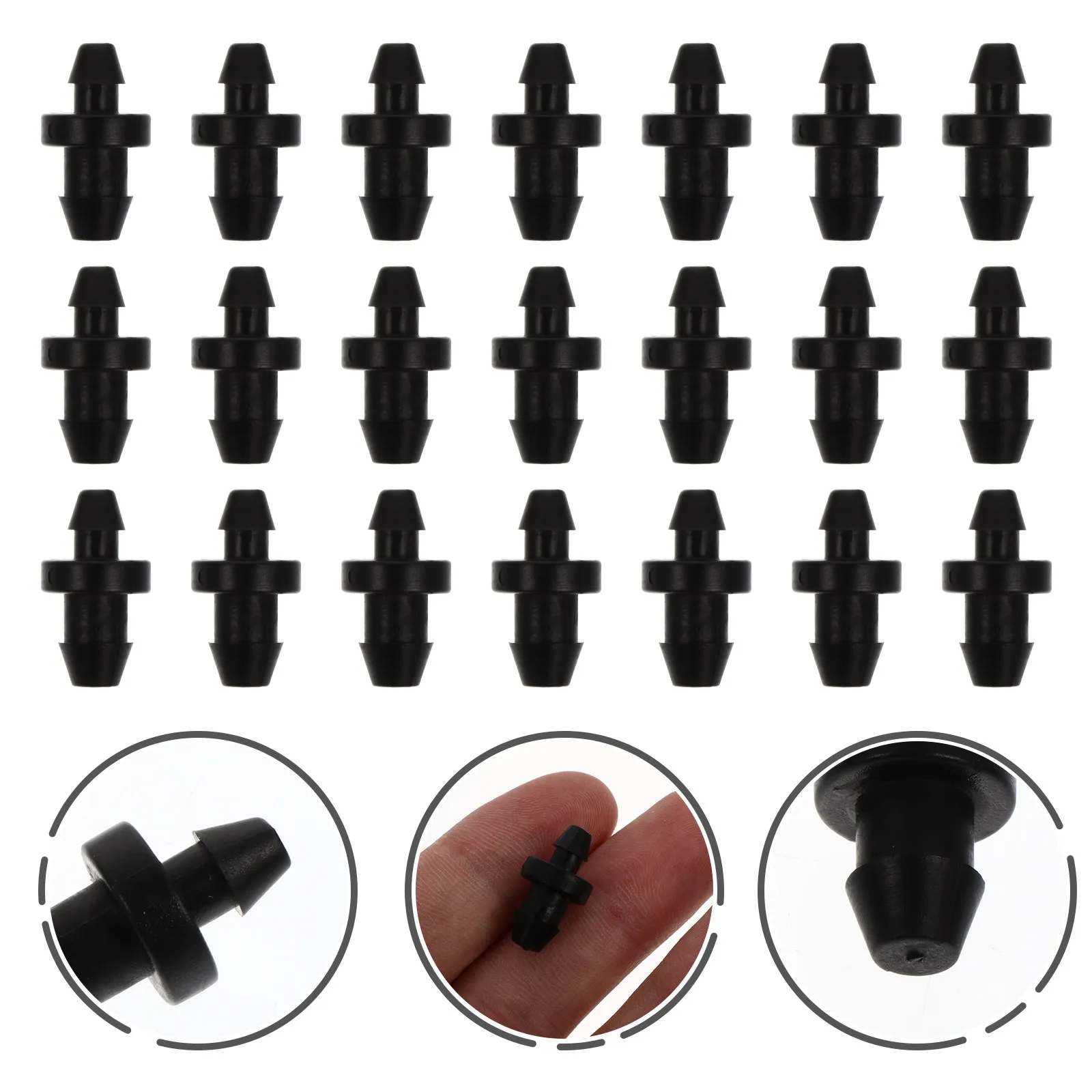 150Pcs Irrigation Hole Plugs Sturdy Leak-Proof Garden Irrigation Stopper for Farm Green Tube Closure