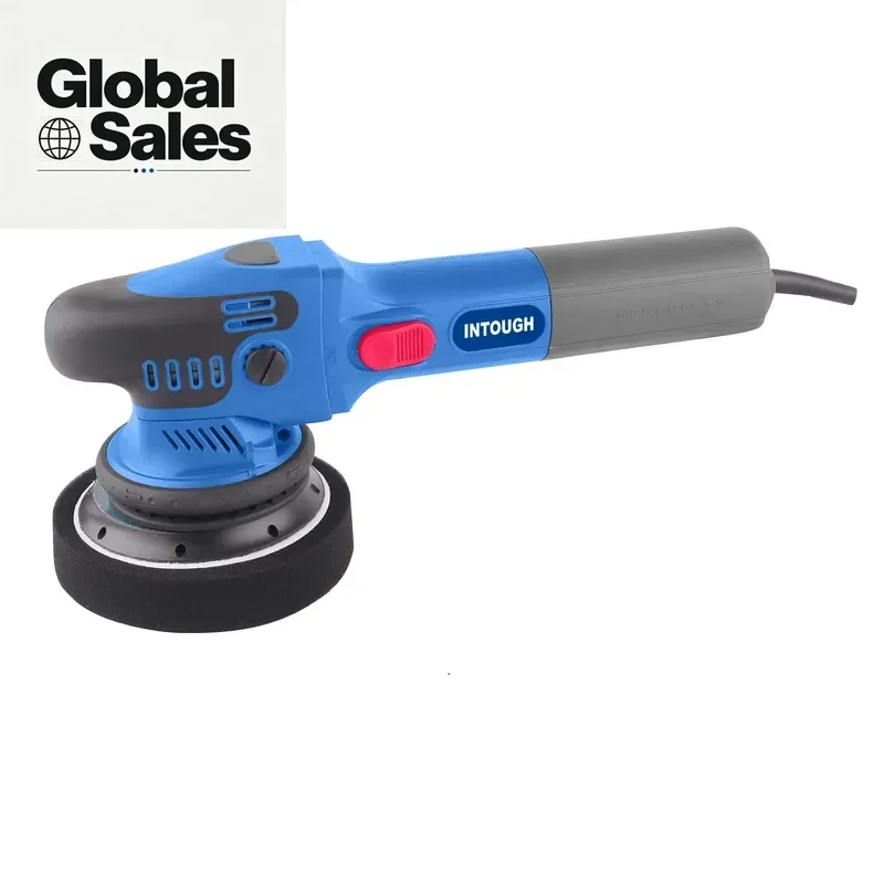 INTOUGH 1600W 150mm Brushless Motor Speed Adjustable Random Orbital Sander Electric Brushless Orbital Polisher