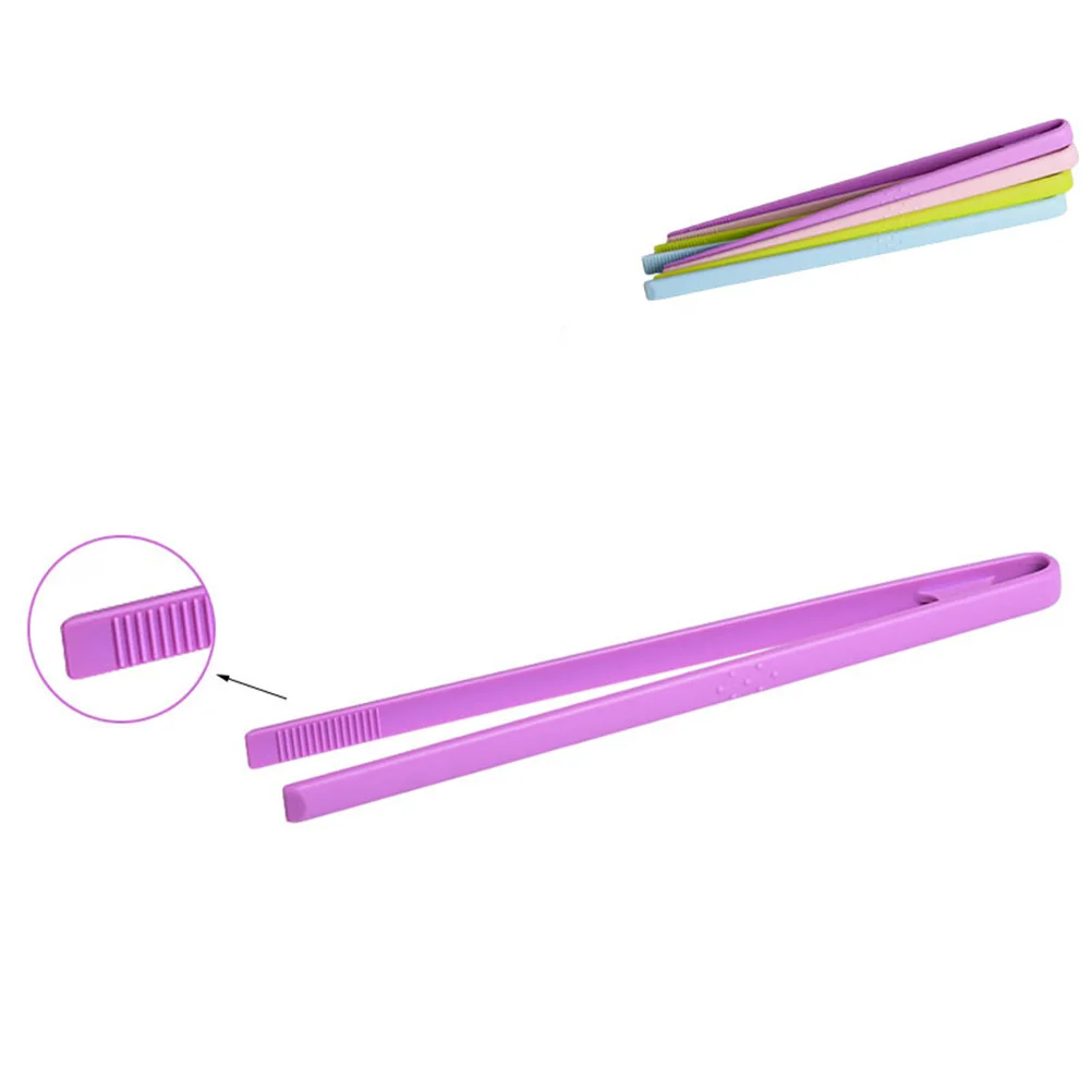 

Щипцы для еды, полипропиленовые пластиковые зажимы для сервировки хлеба, торта, аксессуары для барбекю, нескользящие инструменты для выпечки салата, шведский стол, кейтеринг, пикник, использование