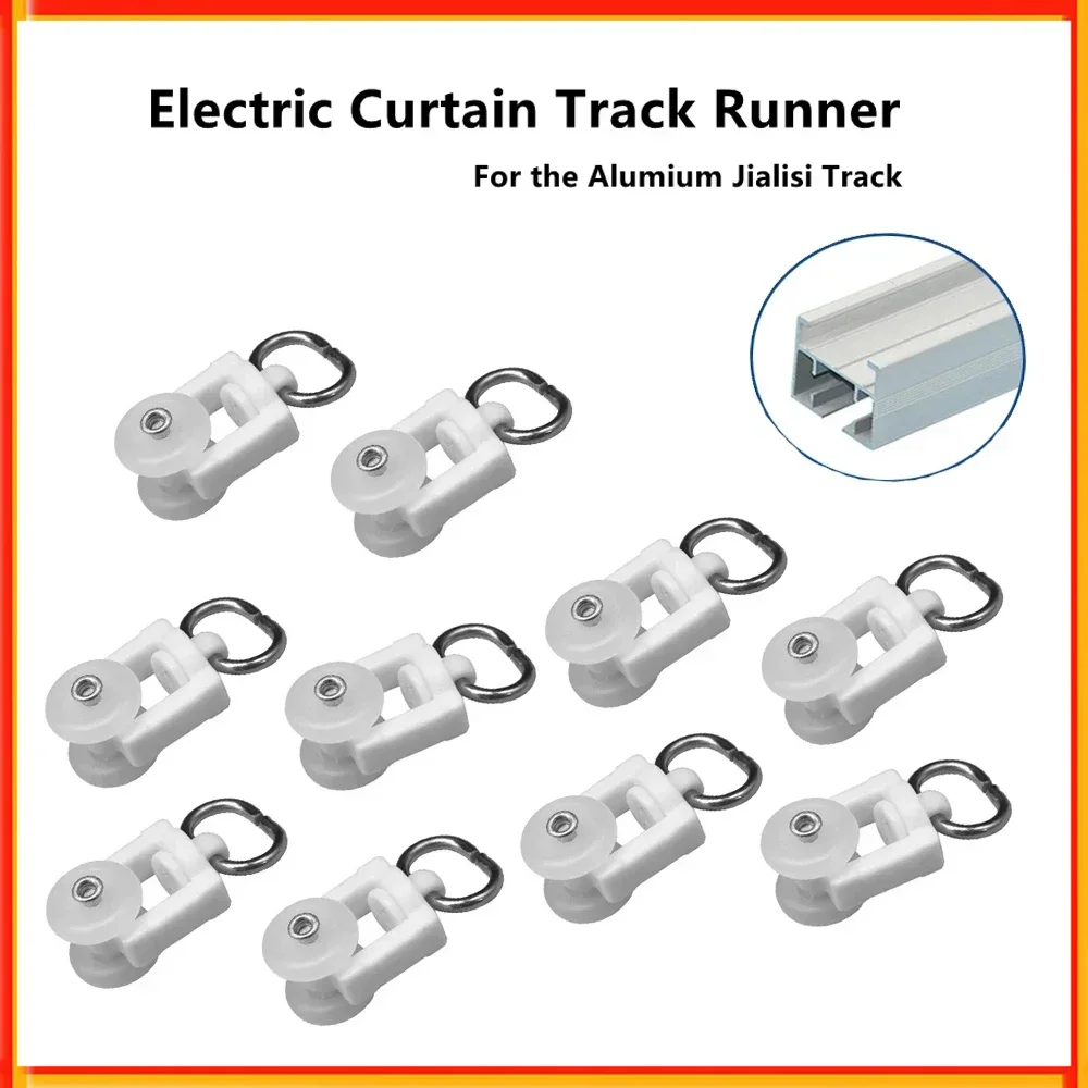 Aqara Vorhangschiene Mute Haken Schiene Riemenscheibe Kugelhaken Elektrische Schiene Läufer Zubehör Unterstützung Tuya Dooya Jialisi Somfy Track