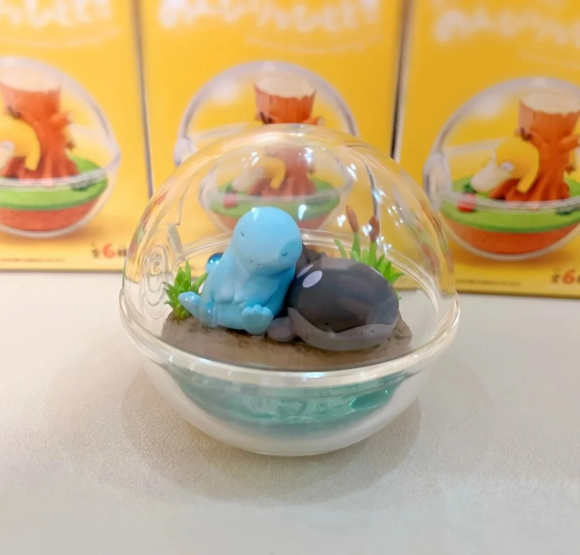 حقيقية إعادة مينت وقت الفراغ الكرة Trapinch Gonbe Slowpoke Goomy تحصيل عمل نموذج لجسم لعبة تحصيل هدية عيد ميلاد #6