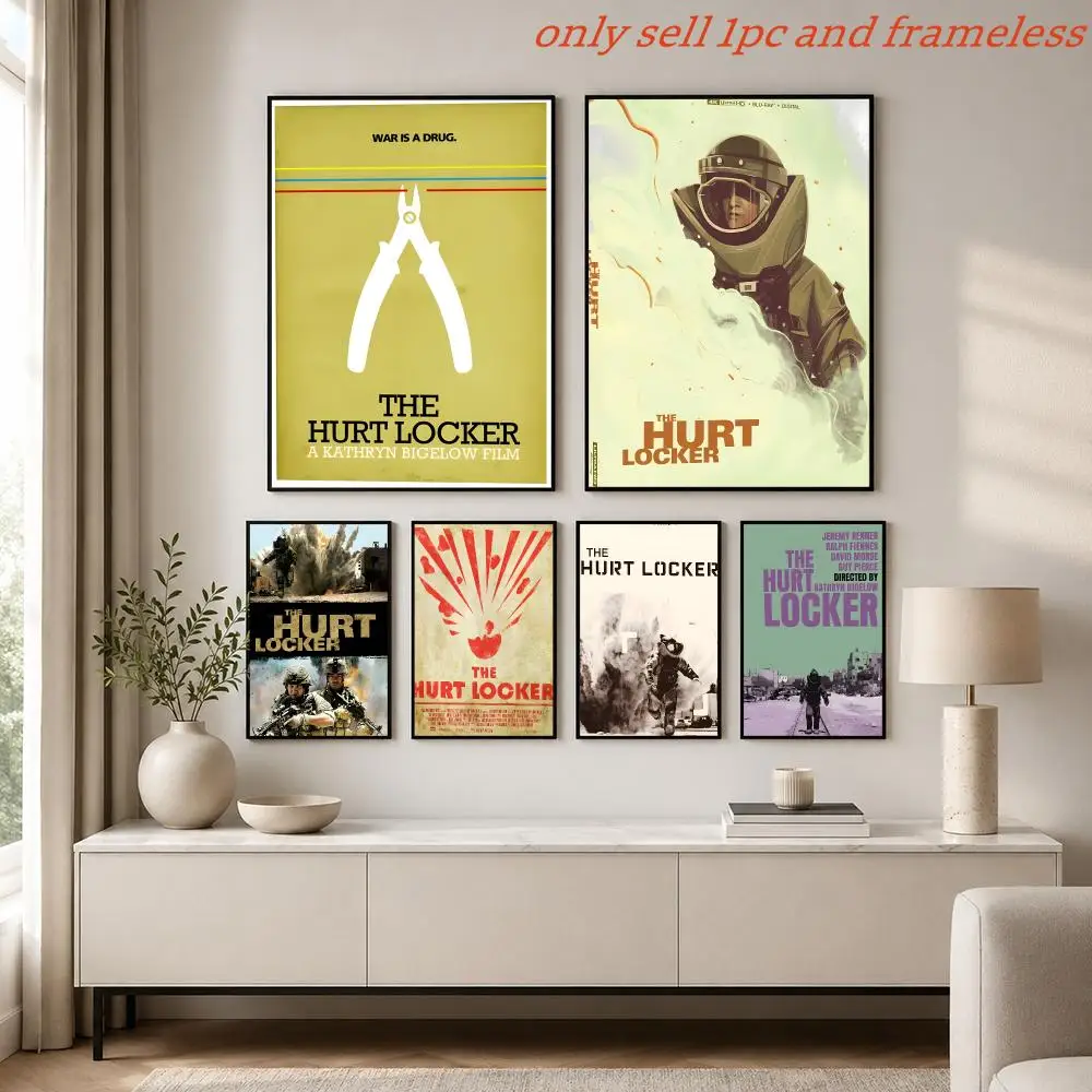 Classic War film T-The Hurt Locker Poster Painting Prints Wall Art Picture Film Room Home Bar Cafe Decor Mural