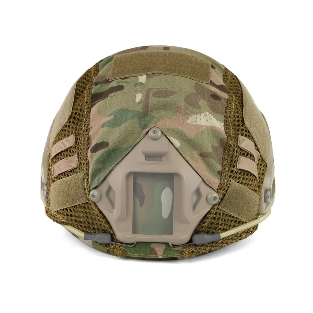 Tactical Camouflage Helmet Cover for Fast MH PJ BJ Head Circumference 52-60cm Airsoft Military Helmet Accessories