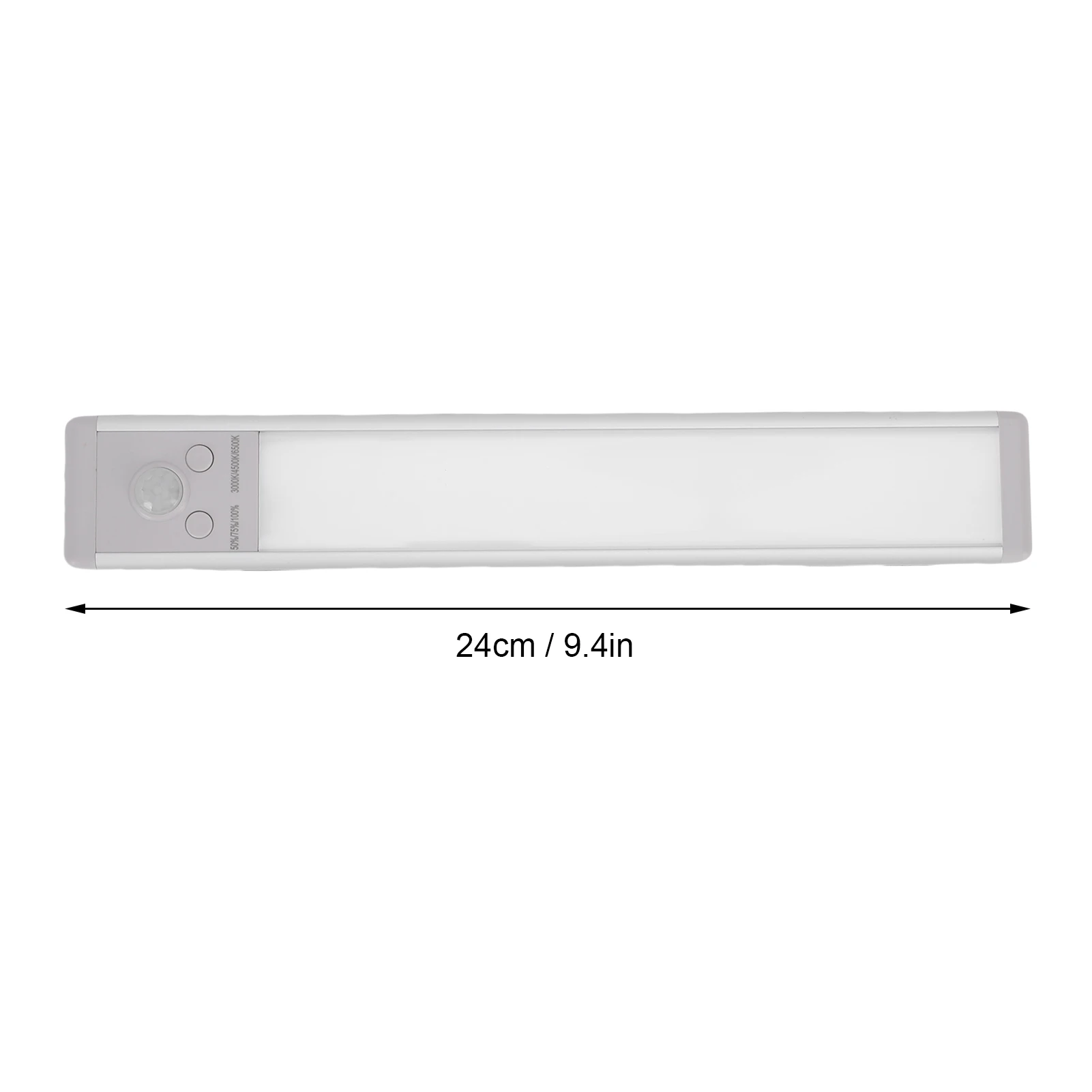 9.4in Under Cabinet Lighting Rechargeable LED Motion Sensor Light Indoor Magnetic Closet Light Under Counter Lamp for Kitchen