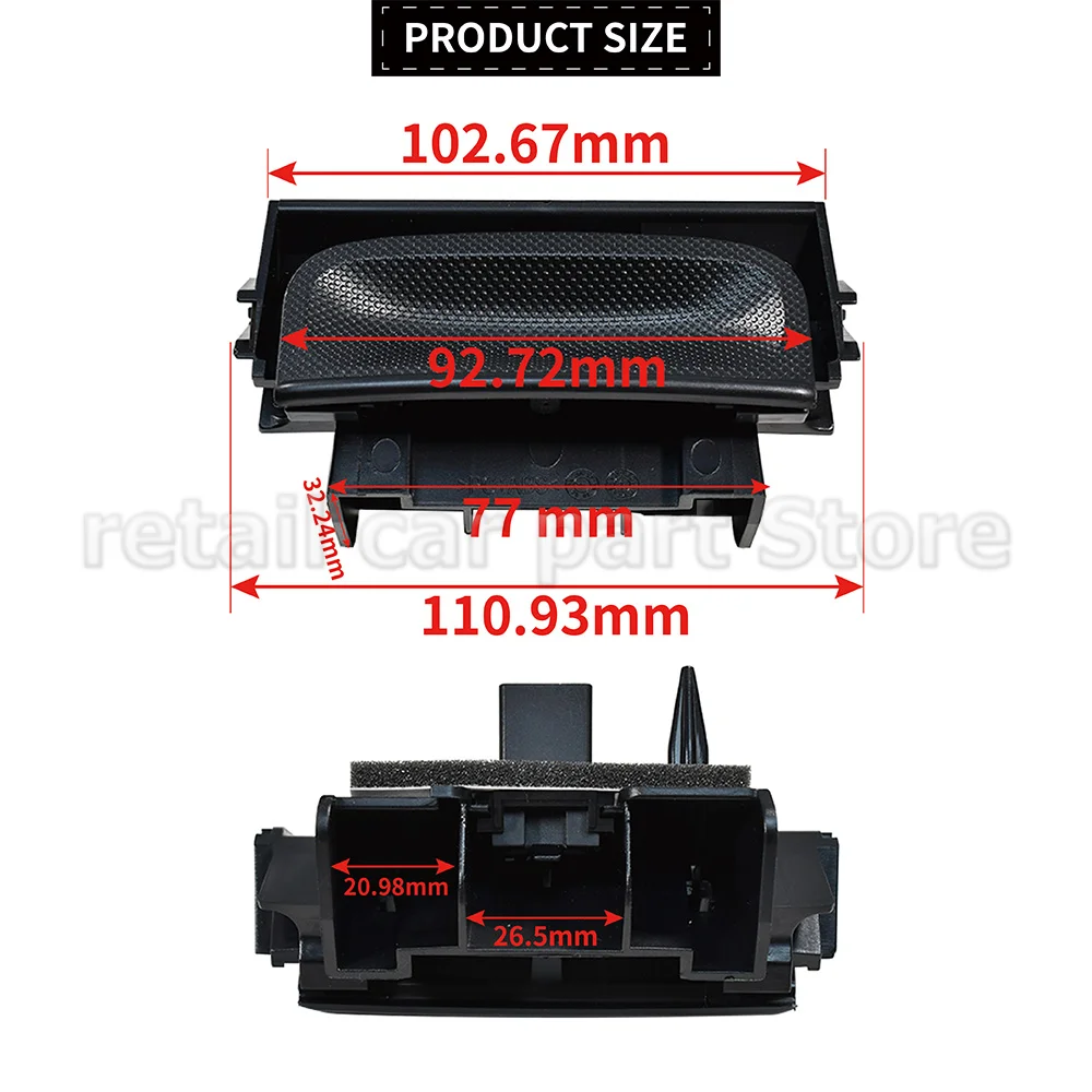 Outer Tailgate Handle with Micro Switch For Citroen C4 Picasso 2006-2013 Boot Release Control Mechanism 8726V7 6554ZZ 8726.V7