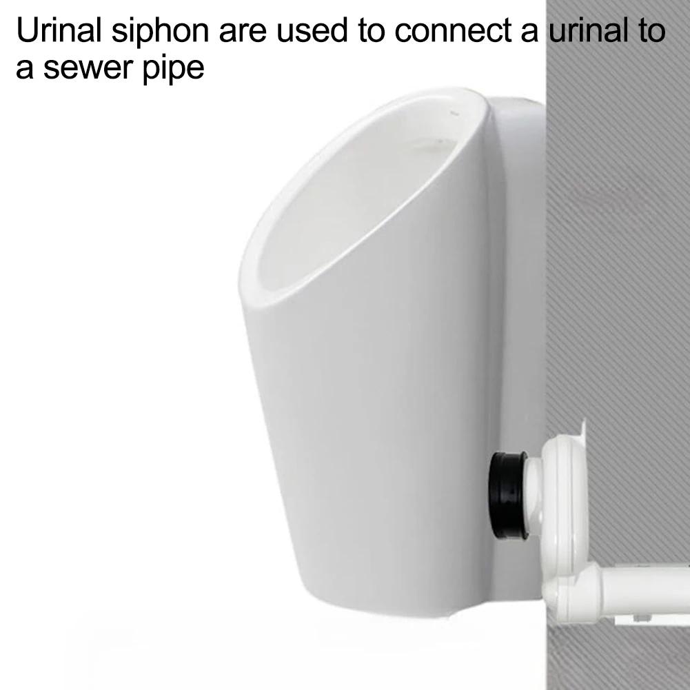 

Horizontal Water Drain Trap For Kitchen Sink DN50x40mm Sewer Connection Pipe Fitting Reduce Blockage Stainless Steel Mesh