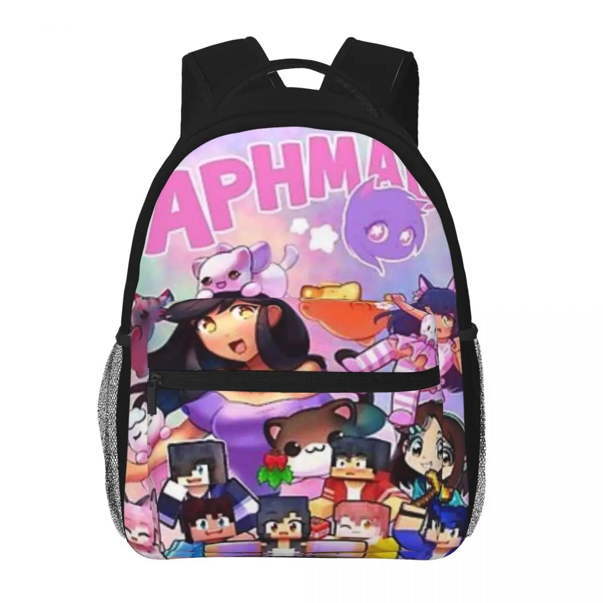 Aphmau Art Fashion plecak dla dzieci kobiety nastolatki tornistry plecak podróżny na laptopa 16 cali