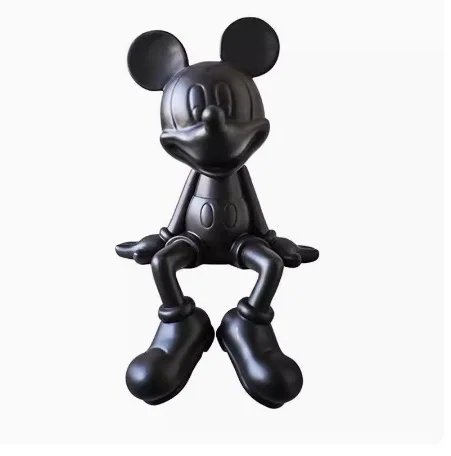 Moderne minimalistische zithouding Mickey Mouse groot ornament woonkamer thuis tv-kast decoratie entree licht luxe stijl