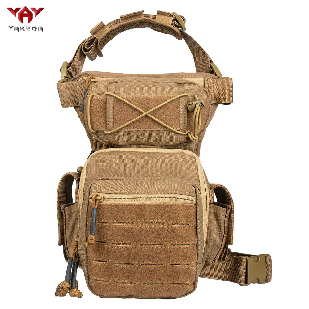 yakeda-レッグバッグ-メンズ-ウエストパック-太ももバッグ-ユーティリティベルトポーチ-アウトドア-ハイキング-男性用-ウエスト-ヒップポケット-サイクリング-バイク-スポーツバッグ