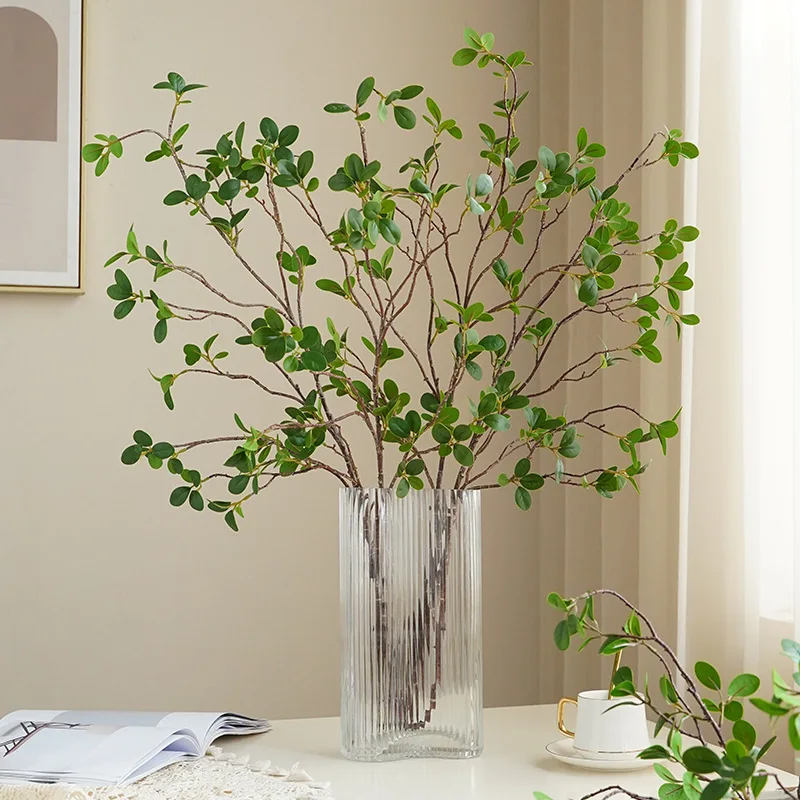 

Artificial Milan Leaf Flower Green Plant Simulation Feel Home Living Room Decoration Garden Decoration