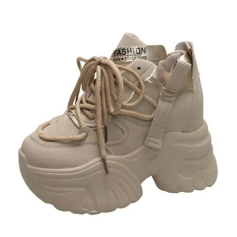 New Autumn Winter Women Warm Sneaker High Platform Fur Snow Shoes Fashion Ladies Trainers Chunky Sneakers Woman Zapatillas Mujer