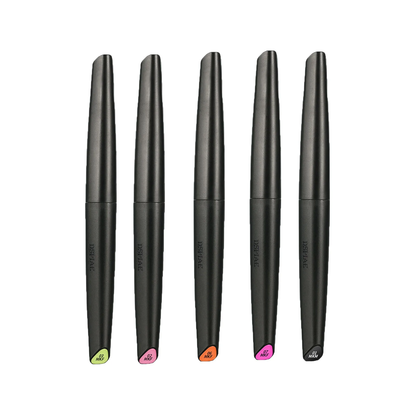 DSPIAE Brush Pen ERASER PENS 7/8/12 Colors Environment-friendly Water-based Soft Head Marker Base Color Fluorescent Color