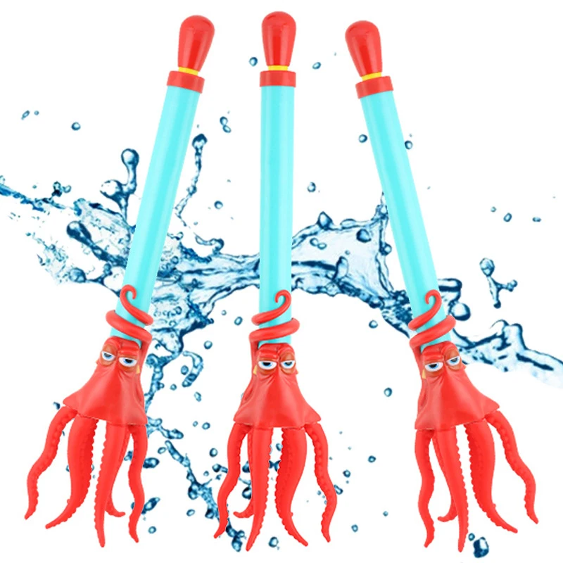 Kinderen Waterschieter Waterspeelgoed Grappige Octopus Waterblaster Voor Vakantie Zomer Buiten Strand Zwemmen Zandwaterspeelgoed