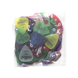 100Pcs Original Alice AP-100I Matte Clear Transparent  Colorful Guitar Picks Assorted Thickness Colors Wholesales