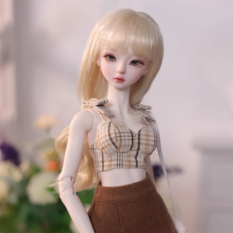 Shuga Fairy 1/4 Faina Bjd Doll Fashion Style Bariy Body Big Chest Sweet Smile Jointed Doll